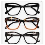 (2) 3Pack Reading Glasses for Women-BlueLight