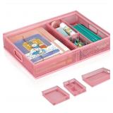New Banshou Desk Drawer Organiaer Tray,Metal Mesh