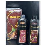 Lot of 3, Hair Color Shampoo for Gray Hair 500ML