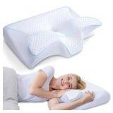 HOMCA Memory Foam Cervical Pillow, 2 in 1