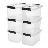 New Lot of 2 Sets, Quart Clear Storage