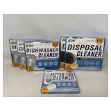 New Cleaning Tablets for Dishwasher, Disposal,