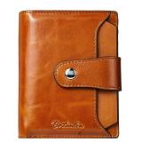New BOSTANTEN Women Leather Wallet RFID Blocking