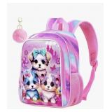 Toddler Backpack for Girls, 16 Inch Cute Kids