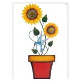 New pearlstar Sunflower Decorative Garden Stake