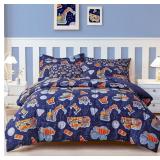 New Viviland Boys Twin Comforter with Sheet Set -