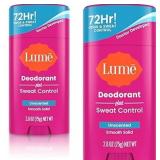 Lume Deodorant Plus Sweat Control - Smooth Solid