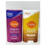 New (2) Lumï¿½ Deodorants