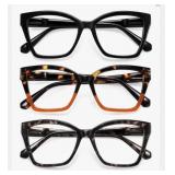 New (2) 3Pack Reading Glasses for