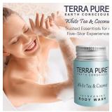 New Terra Pure White Tea & Coconut Body Wash,