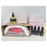 New Beetles Gel Nail Lot With Curing Kit and