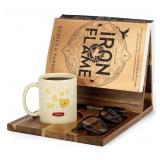 New. Wooden Book Stand for Reading Rest, Acacia