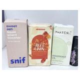New scented oils, lilac bouquet solid perfume,