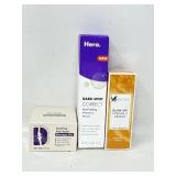 New health and beauty products, soothing pain