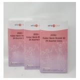 New Lot Of 3 HTVRONT Rubber Band Bracelet Kit -23