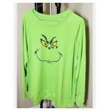 New Womens Grinch Funny Shirt, Long