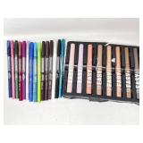 New 15 Colorful Waterproof Eyeliner Pen Set, Eye