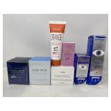 Assorted health and beauty products sampled or