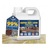 New Sealed Super Wet Look Stone Sealer 32oz/946ml