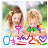 New 72Pack Pop Tubes, Pop Tube Sensory Fidget Toy