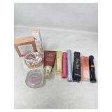 Assorted cosmetics, sampled, or used