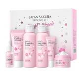 New Skin Care Set JAPAN SAKURA Women Beauty Gift