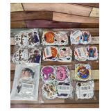 New Lot of Sticker Packs- sports, stitch,