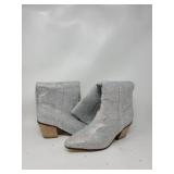 Ankle Zip Calf High Diamond Colored Womens Cowboy