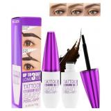 New Peel Off Tattoo Eyebrow Gel Tinting,2pcs
