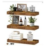 QEEIG Floating Shelves for Wall Bathroom