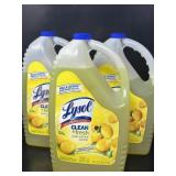 Lot of 3, Lysol Multi-Surface Cleaner, Sanitizing