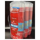 New 3 Ct Old Spice Aluminum Free Deodorant for