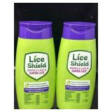 New 2 Ct Lice Shield Shampoo & Conditioner in 1,