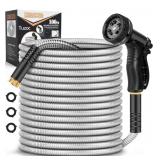 New Garden Hose Metal 100FT, Stainless Steel