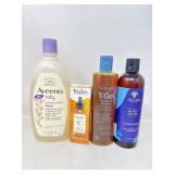Assorted health and beauty, products, sampled, or