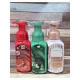 3pc Bath & Body Works Foaming Hand Soap 8.75oz,