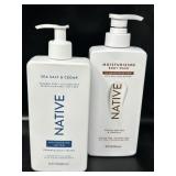 Lot of 2 Native Products, Includes Native