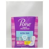 New Poise Ultra Thin 5 Max Long pads 36ct