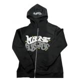 New ZFOFLIK Y2k Clothes Zip Up Hoodie Men Star