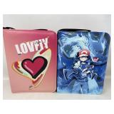 New (2) Zippered Binders for Collecting