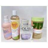New health and beauty products, some damaged