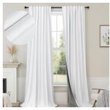 New Neutral 10ft Blackout Curtains 120 Inches