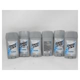 New Lot Of 6 Speed Stick Power Unscented