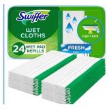 New Swiffer Sweeper Wet Mopping Cloths, Mops for