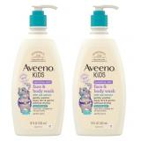 New Lot of 2, Aveeno Kids Sensitive Skin Face and