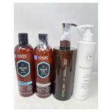 Hair and body products all used or sampled
