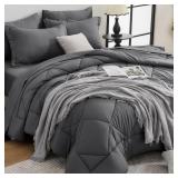 Full Comforter Set - 5-Piece All Season Bedin a