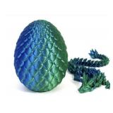 New. 3D Printed Dragon with Egg, Dragon
