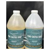 Lot of 2, Pure Castile Soap Liquid, EWG Verified