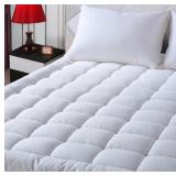 EASELAND Twin Size Mattress Pad Pillow Top